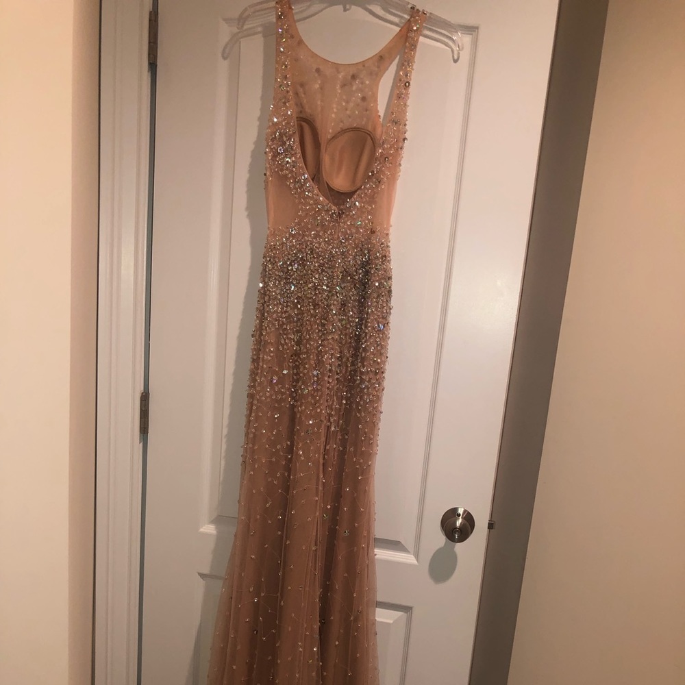 Terani Blush Prom Dress
